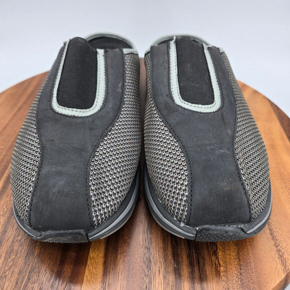 Drew Pursuit Clogs Women's 11 Wide Black Mesh Slip Resist Orthotic Comfort Shoes - Picture 2 of 11